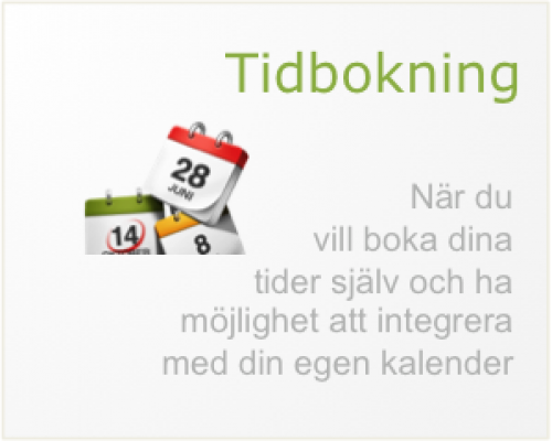 tidbokning