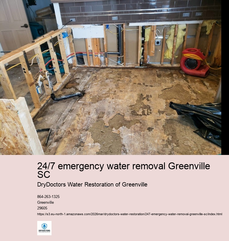 Types of water damage emergencies