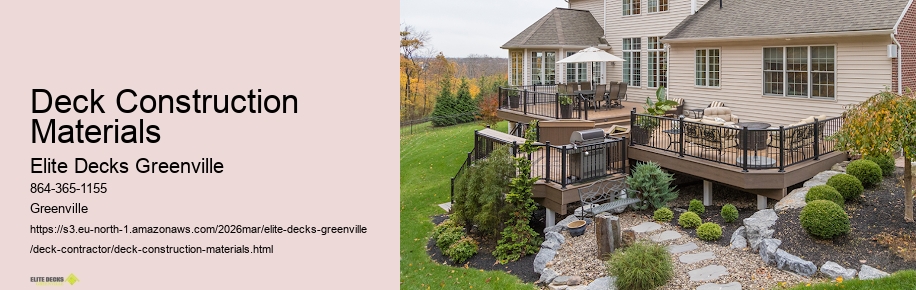 Deck Construction Materials