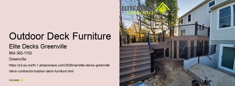 Outdoor Deck Furniture
