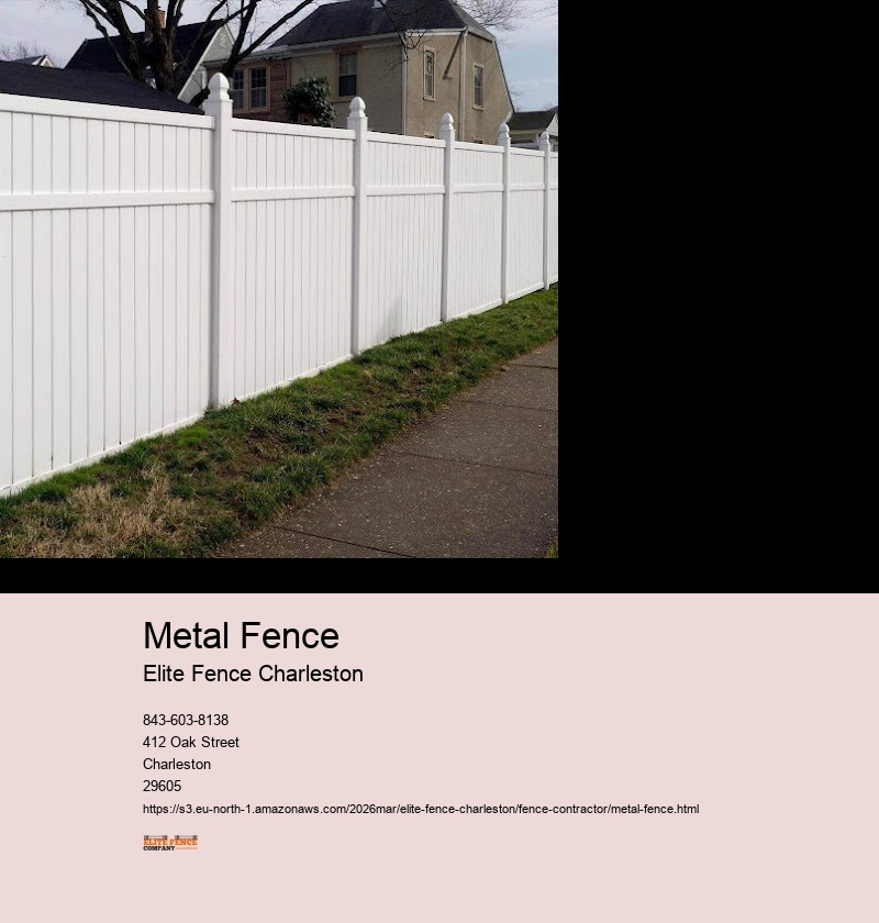 Metal Fence Styles Offered by Fence Contractor