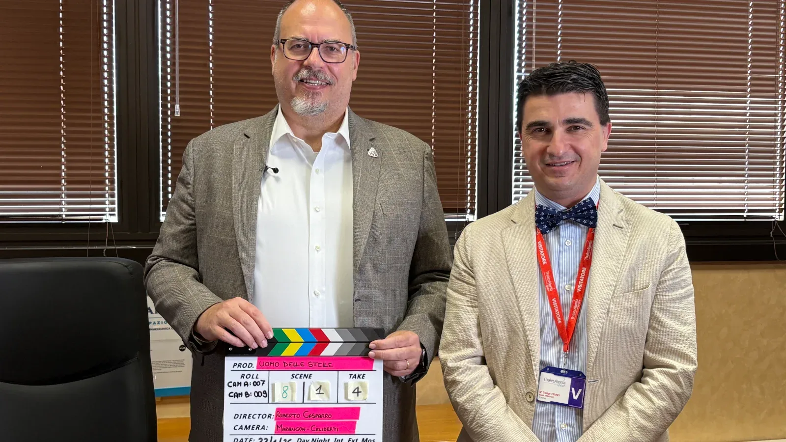 Roberto Angelini e Roberto Gasparro