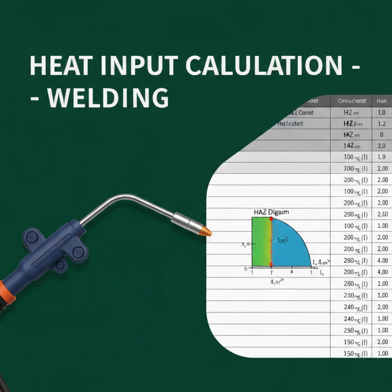 Heat Input Calculation for Welding
