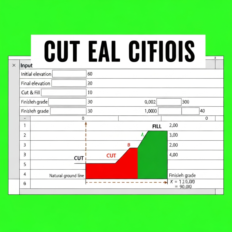 Cut & Fill Calculation