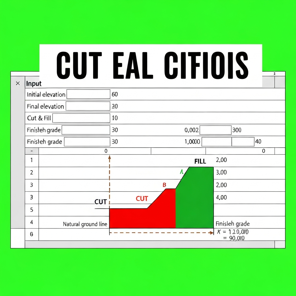 Cut & Fill Calculation