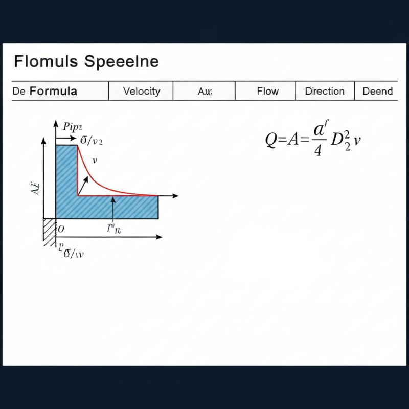 Flow Rate Estimation for Piping