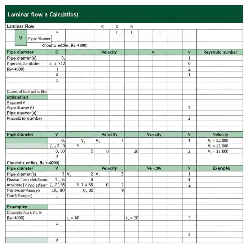 Reynolds Number Calculation
