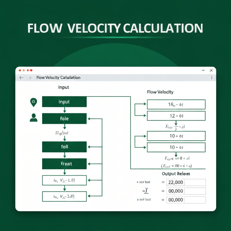 Flow Velocity Calculation