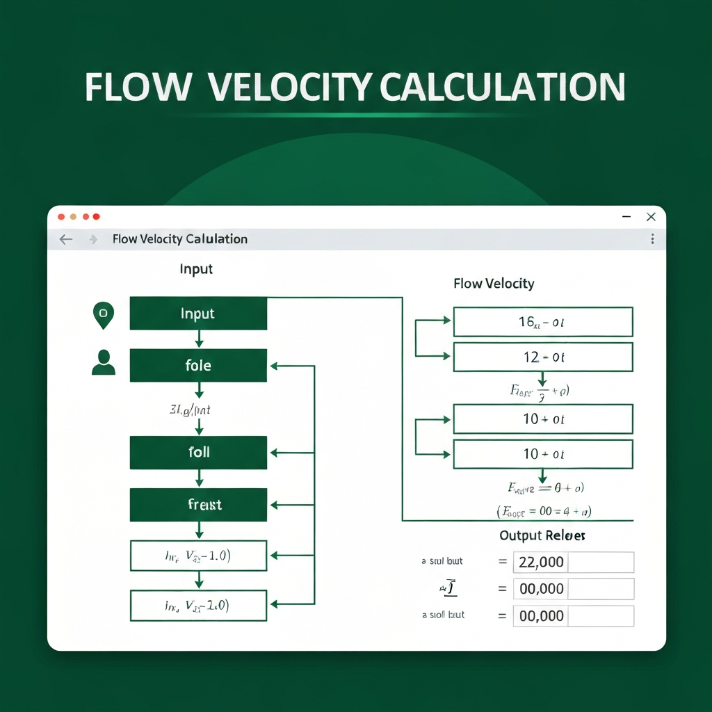 Flow Velocity Calculation