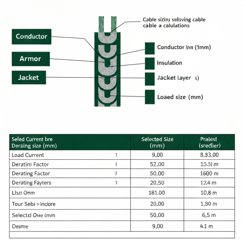 Cable Sizing Calculation