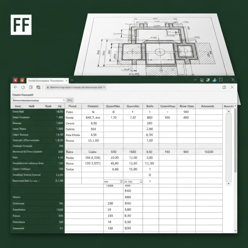 Material Estimation & Quantity Takeoff