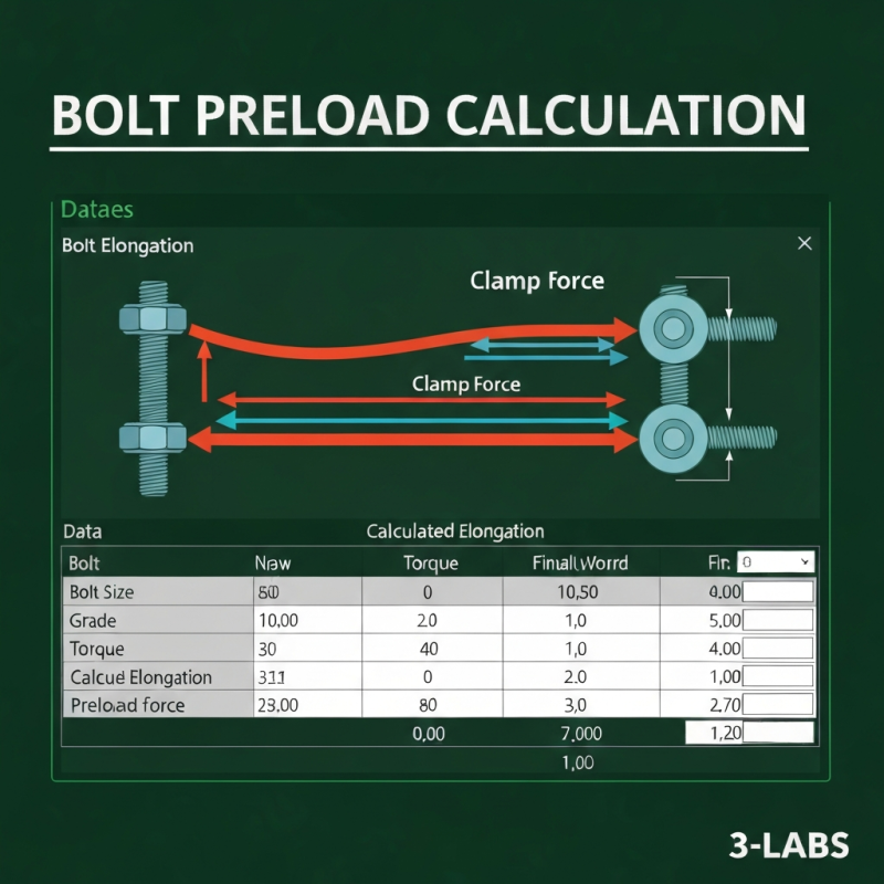 Bolt Preload Calculation