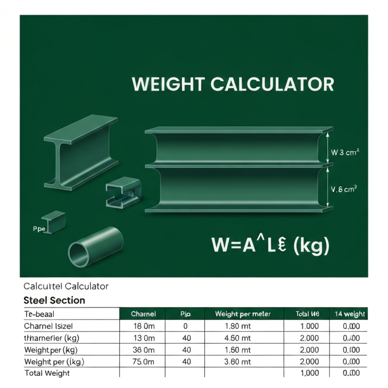 Steel Weight Calculator