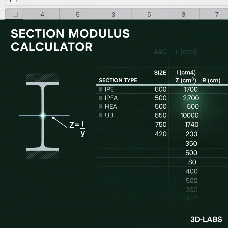 Section Modulus Calculator
