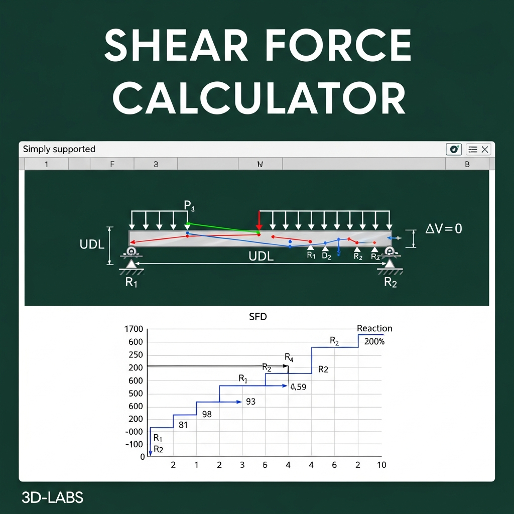 Shear Force Calculator