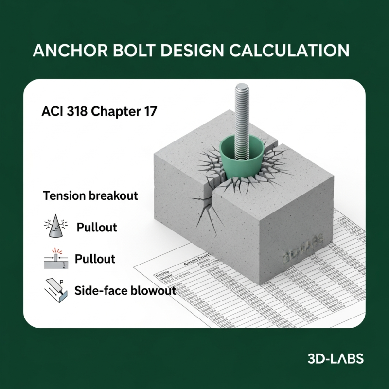 Anchor Bolt Design Calculation