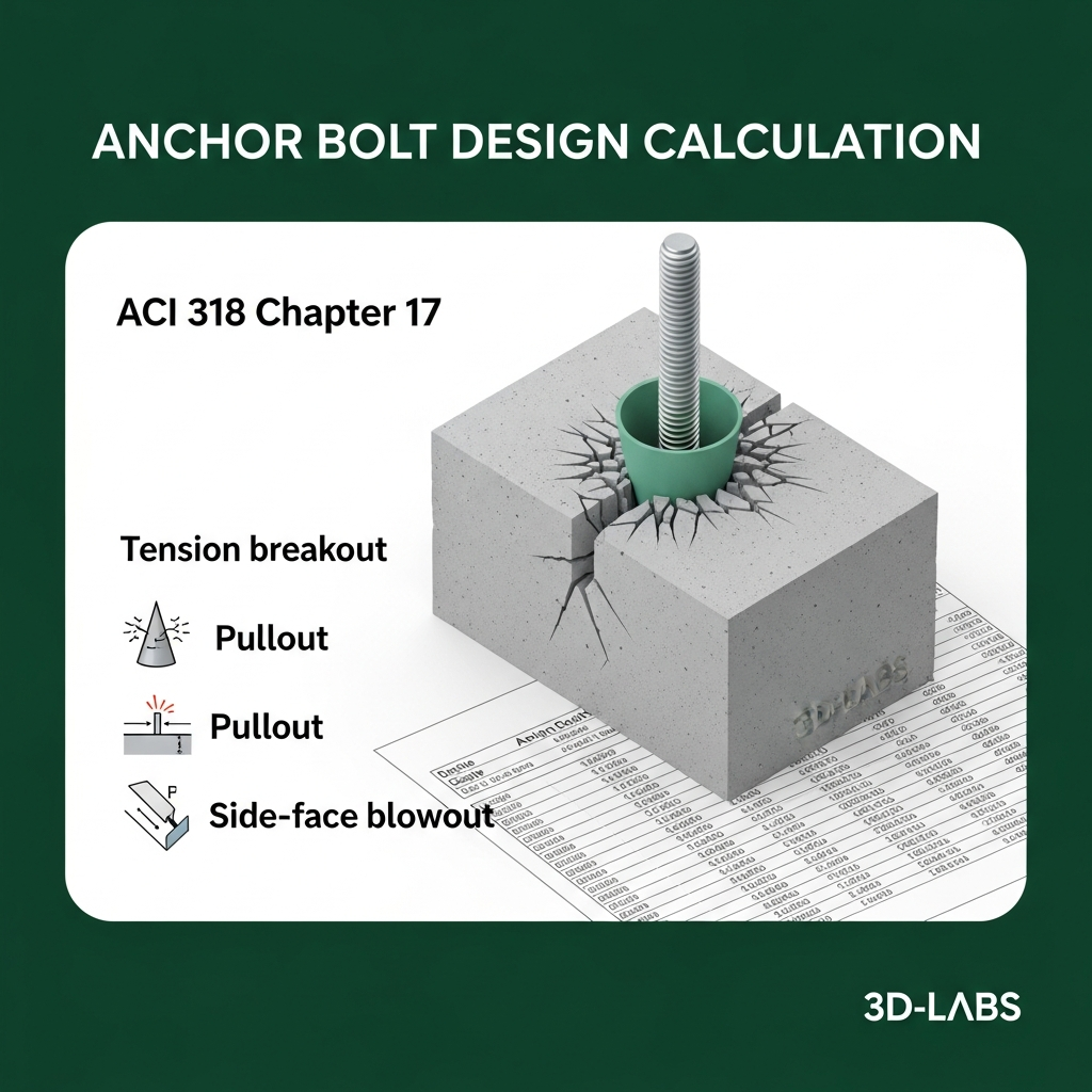 Anchor Bolt Design Calculation