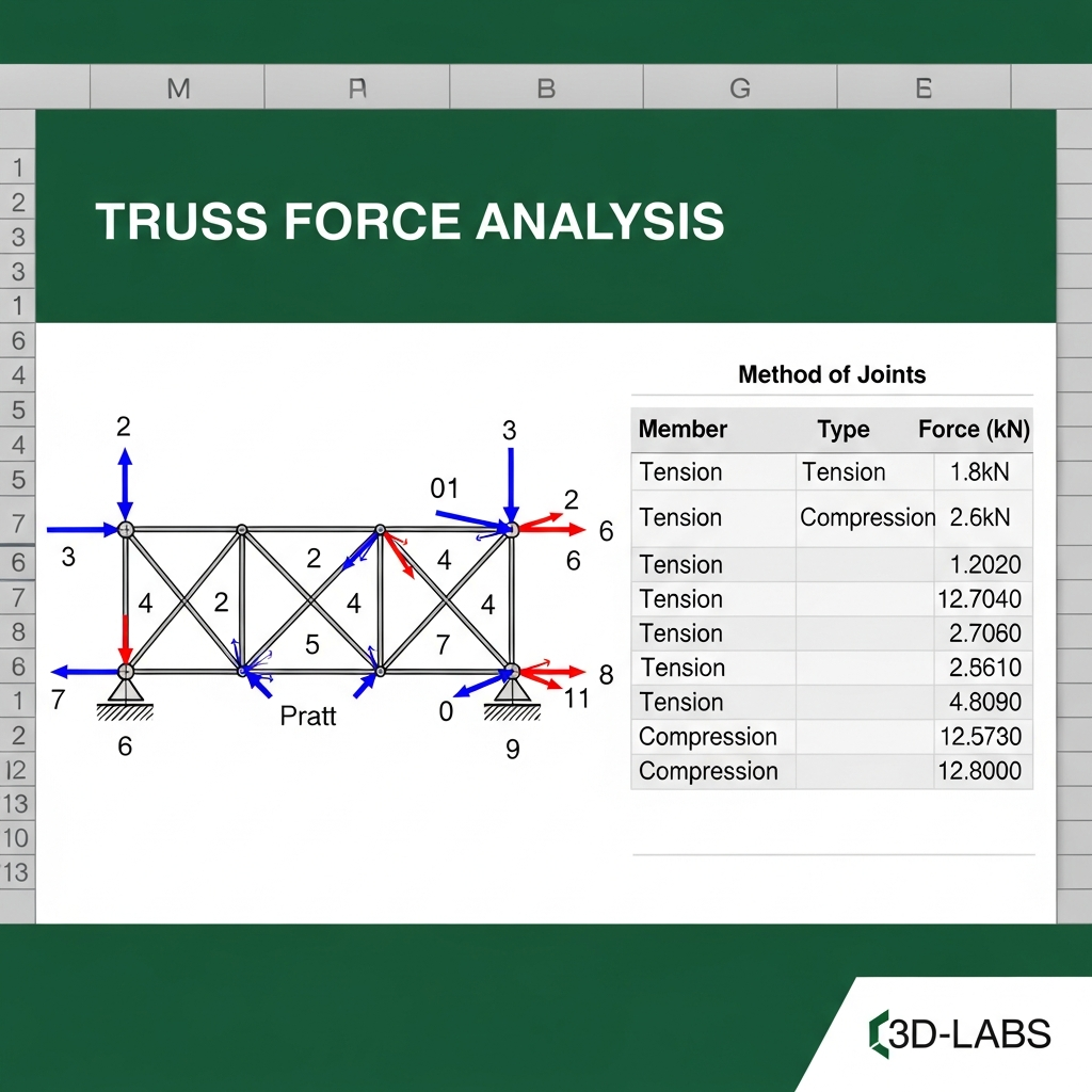 Truss Force Analysis
