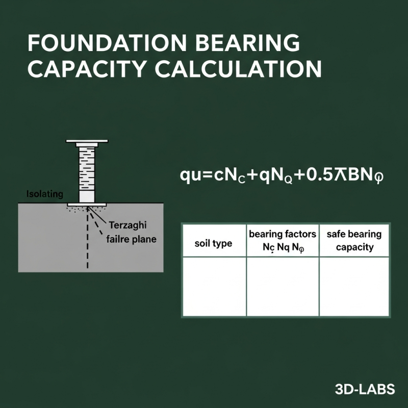 Foundation Bearing Capacity Calculation