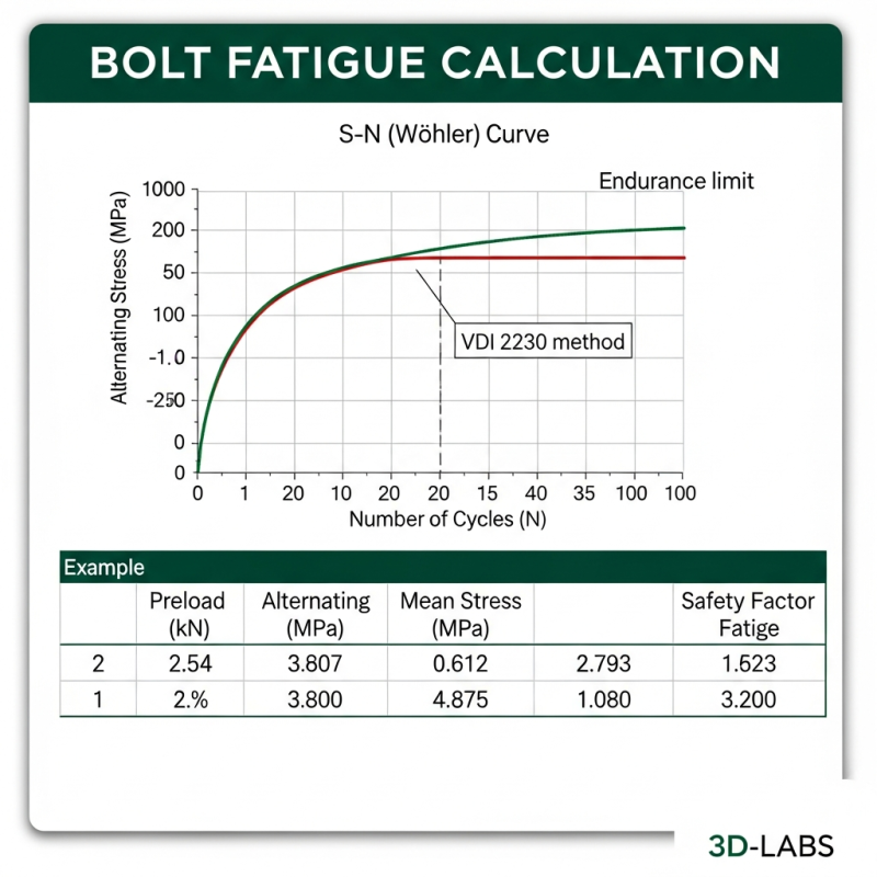 Bolt Fatigue Calculation