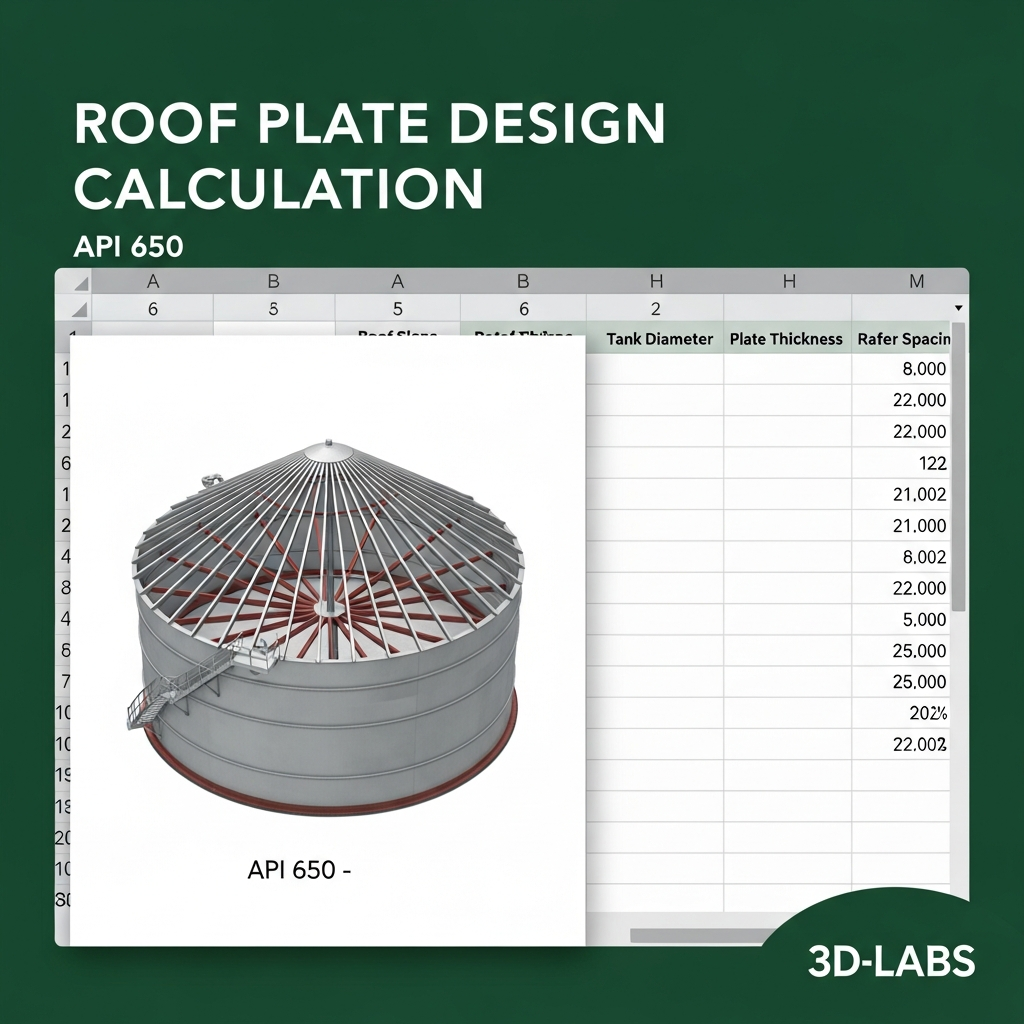 Roof Plate Design Calculation