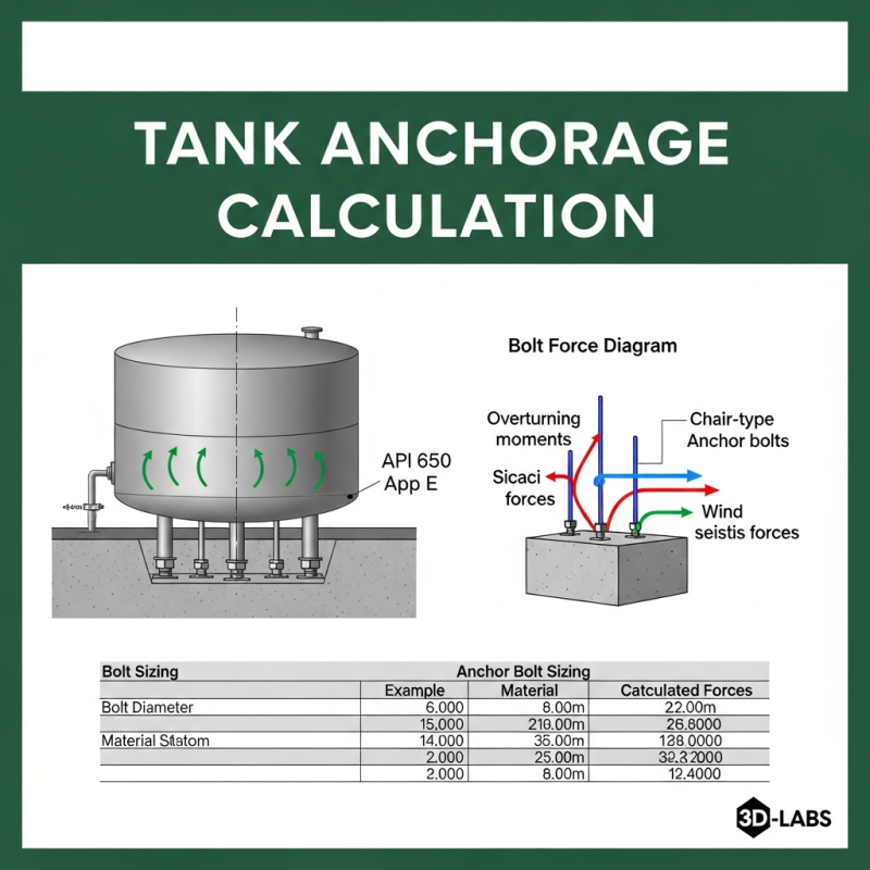 Tank Anchorage Calculation