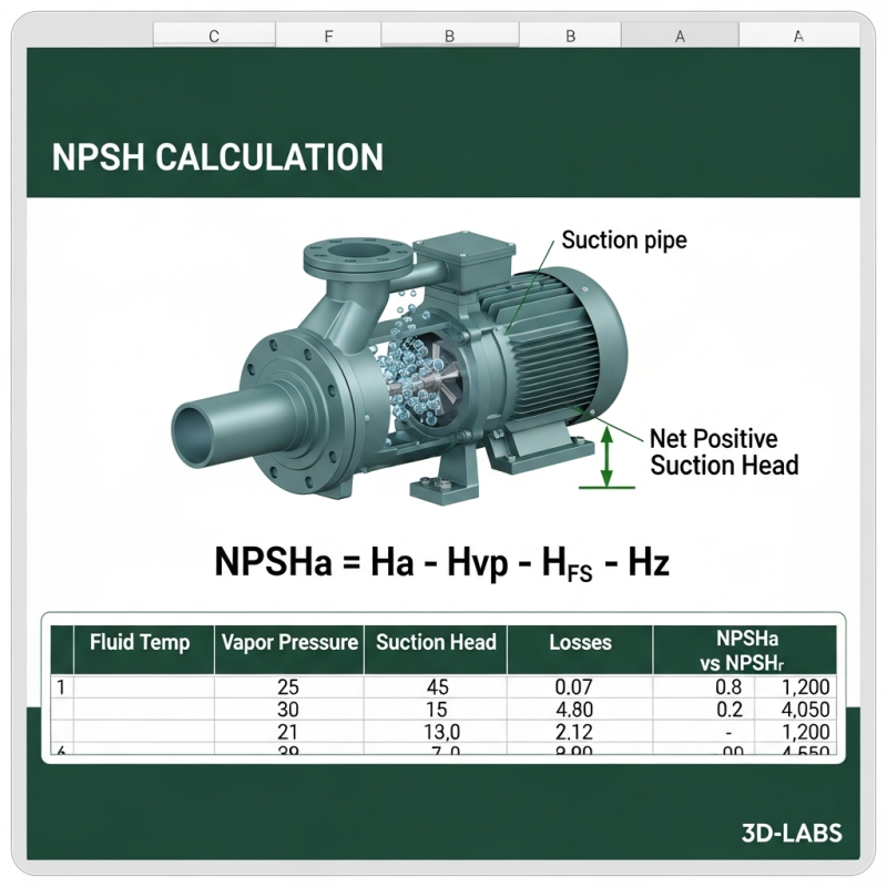 NPSH Calculation (Net Positive Suction Head)