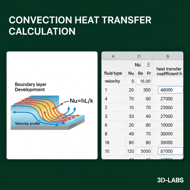 Convection Heat Transfer Calculation
