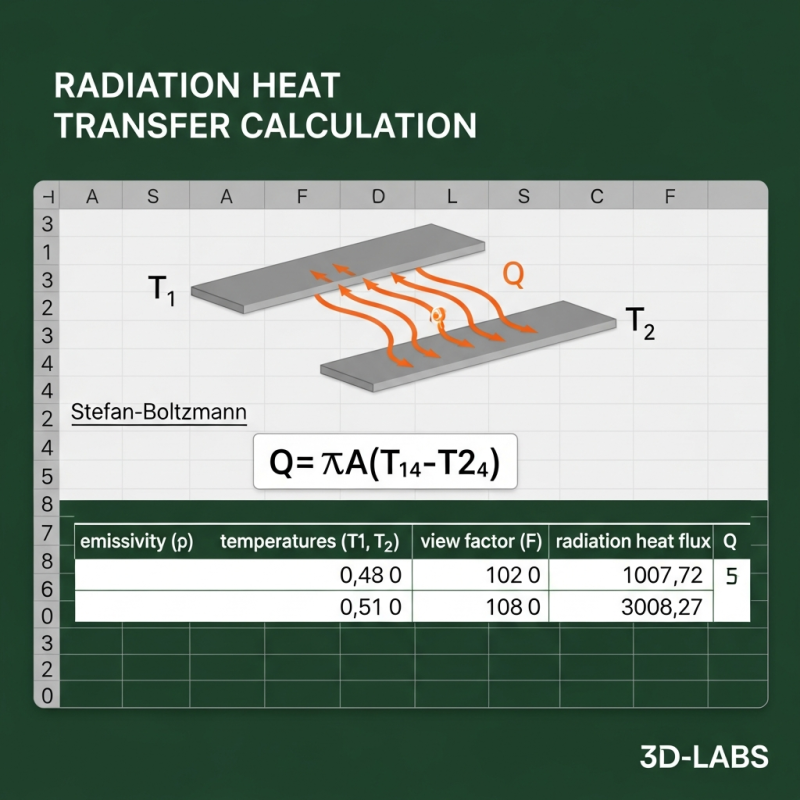 Radiation Heat Transfer Calculation