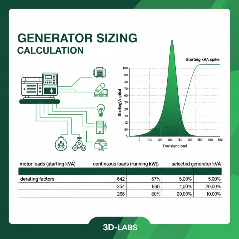 Generator Sizing Calculation