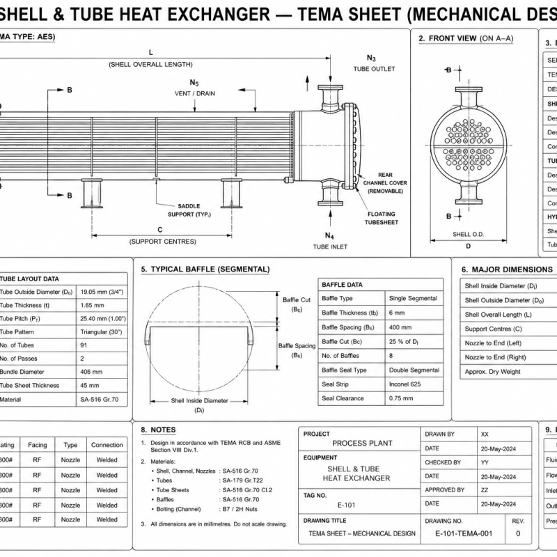 Three-Phase Separator Sizing