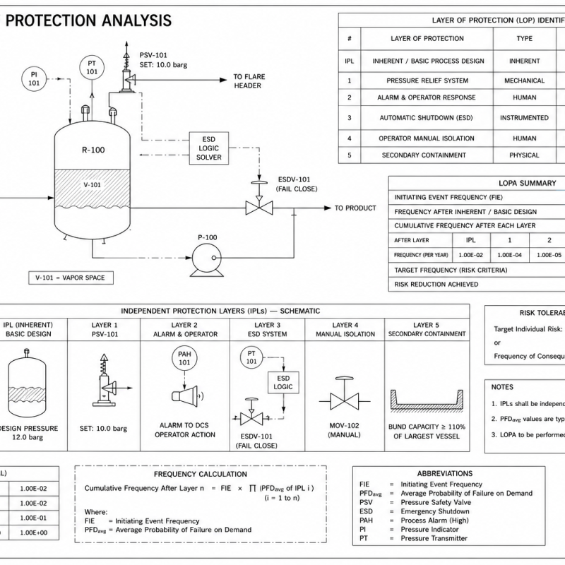 LOPA — Layer of Protection Analysis