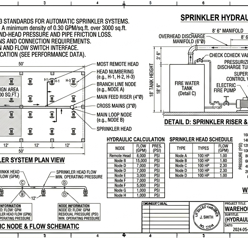 Sprinkler Hydraulic Calculation