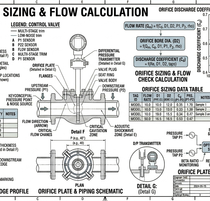 Orifice Plate Sizing — ISO 5167 / AGA 3