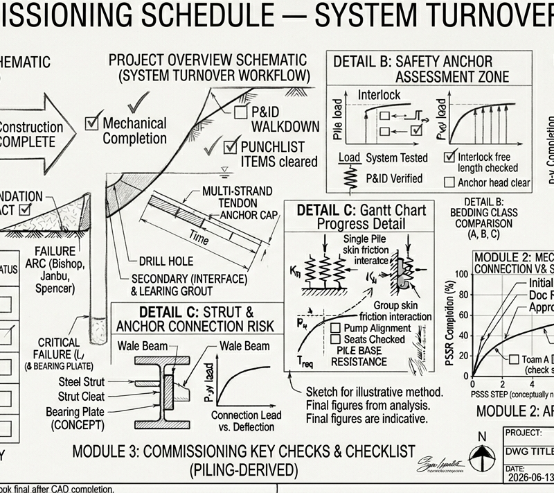 Plant Commissioning Schedule — System Turnover