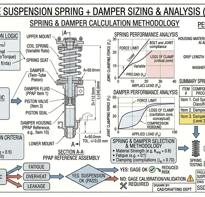 Suspension Spring + Damper Sizing