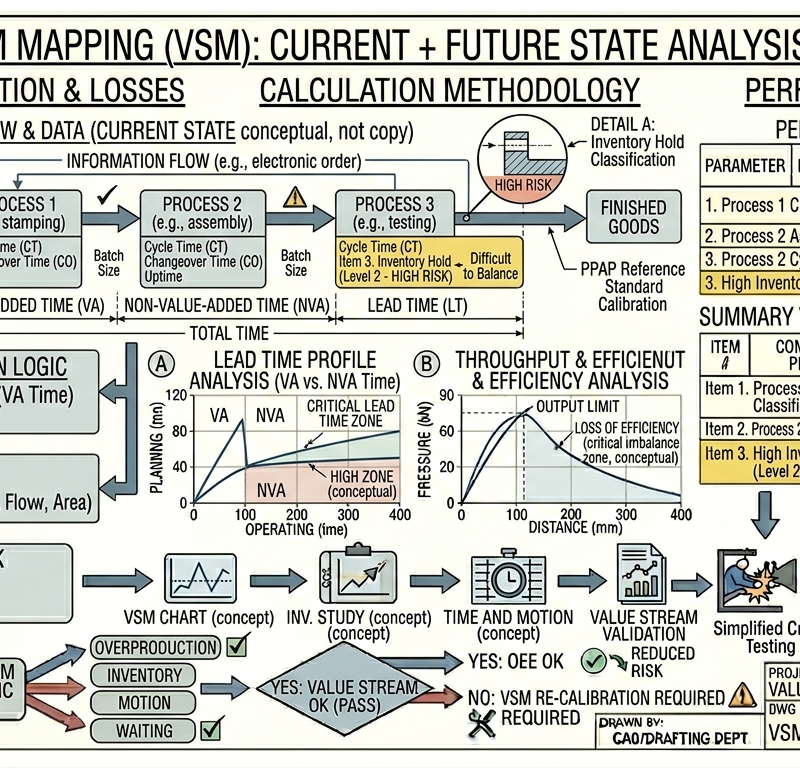 Value Stream Mapping (VSM) Current + Future State