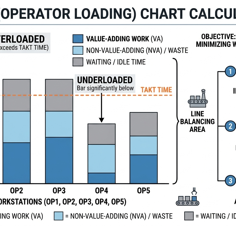 Yamazumi (Operator Loading) Chart