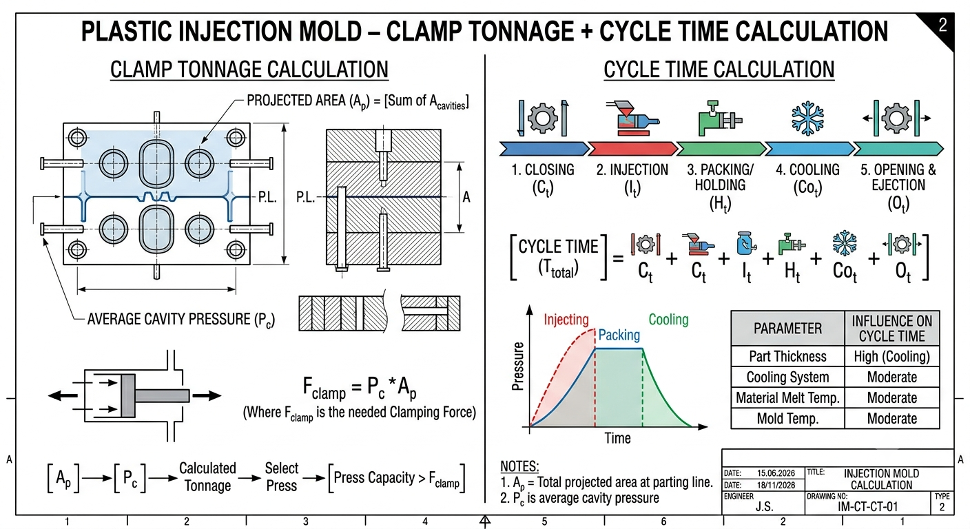 Plastic Injection Mold — Cooling Channel Design