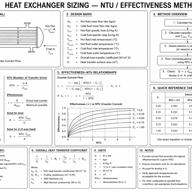 Pump Sizing — Centrifugal + System Curve