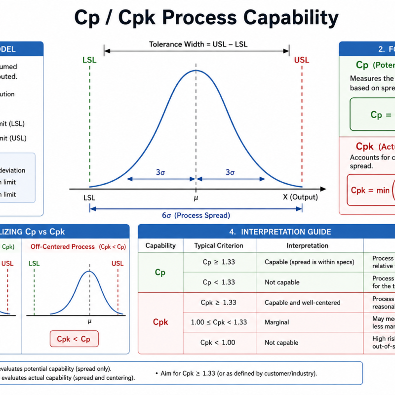 Cp / Cpk Process Capability