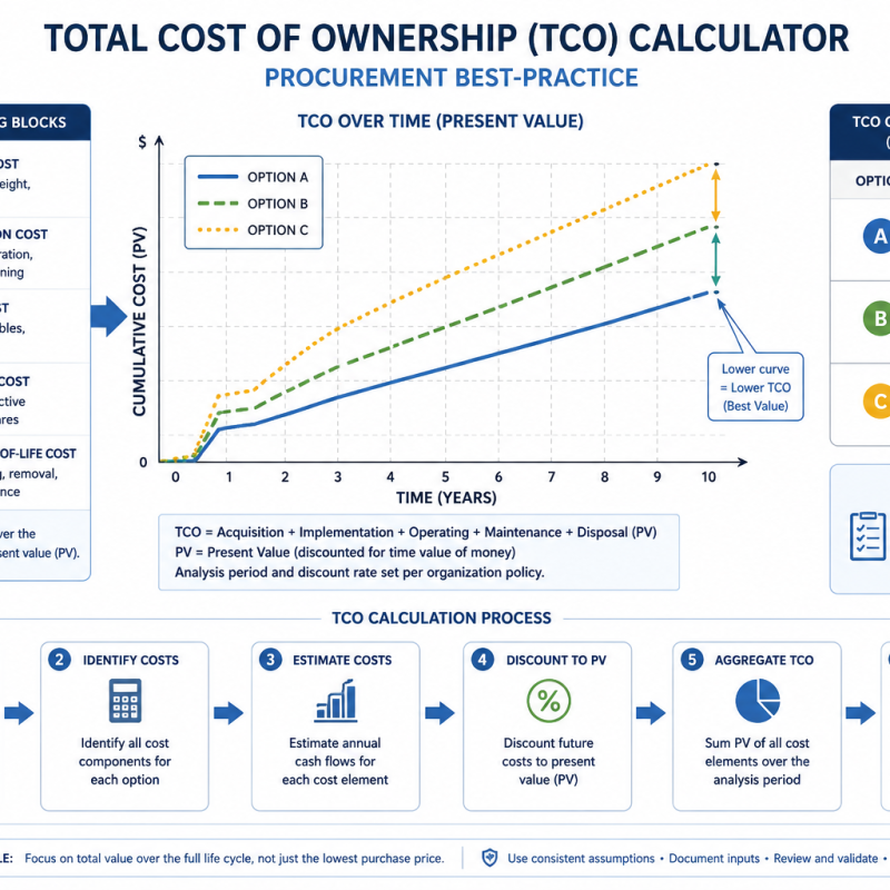 Total Cost of Ownership (TCO) Calculator