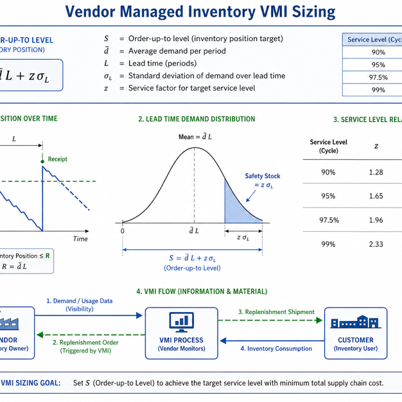 Vendor Managed Inventory (VMI) Sizing