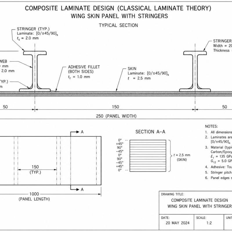 Composite Laminate Design (Classical Laminate Theory)