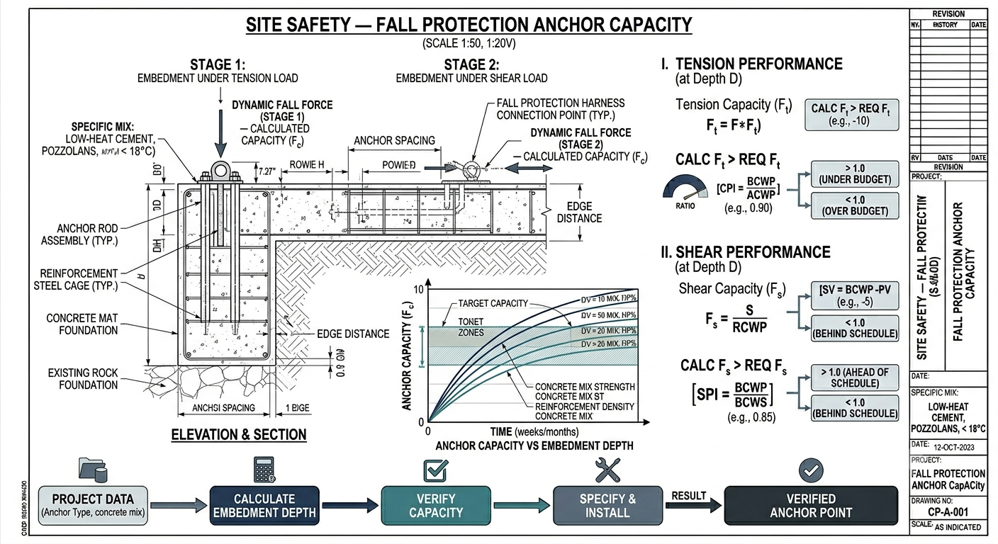 Site Safety — Fall Protection Anchor Capacity