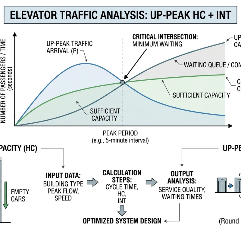 Elevator Traffic Analysis (Up-Peak HC + INT)