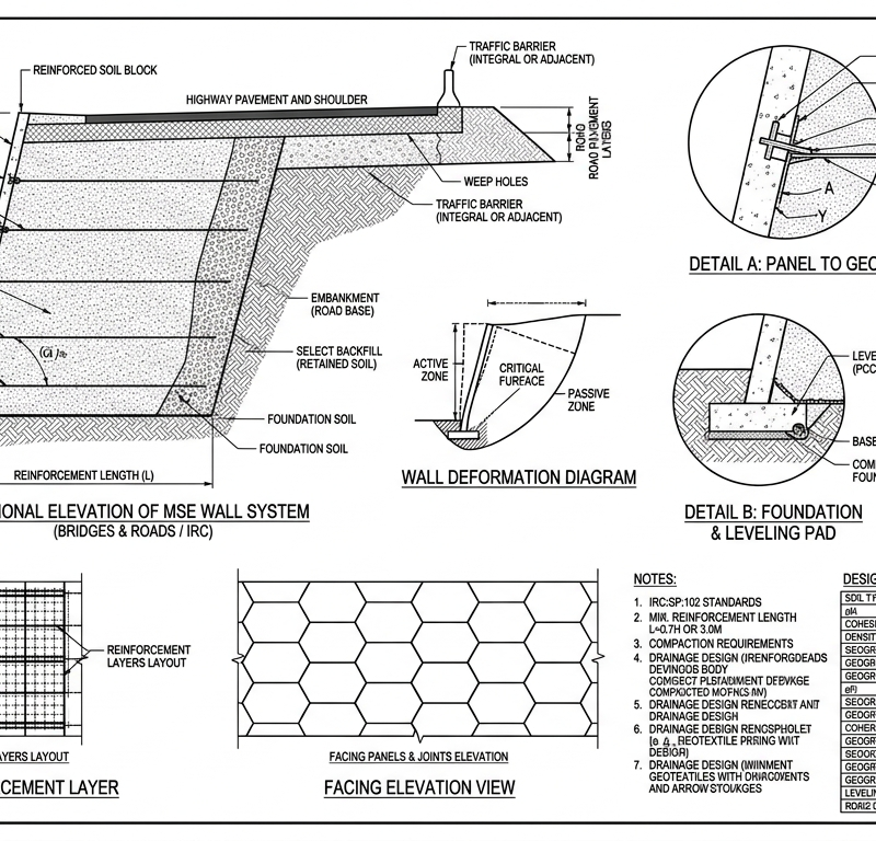 MSE / Reinforced Earth Wall Design