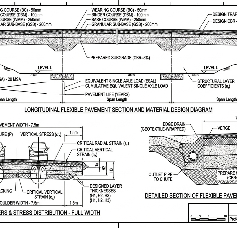 Flexible Pavement Design — IRC 37