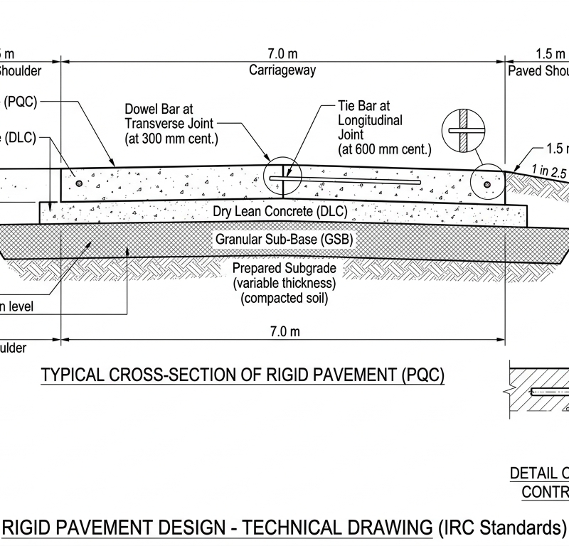 Rigid Pavement Design — IRC 58