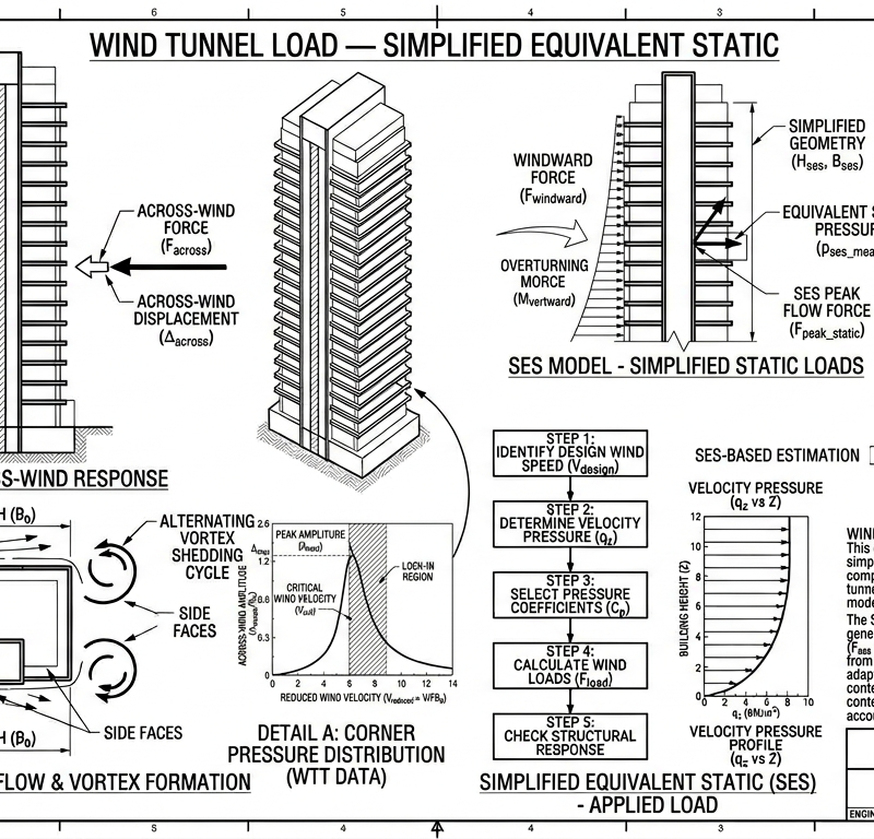 Wind Tunnel Load — Simplified Equivalent Static